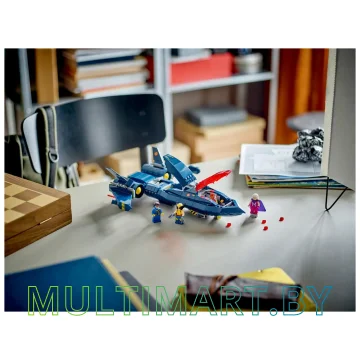 Конструктор LEGO Marvel 76281 Истребитель X-Jet Людей Икс картинка 8